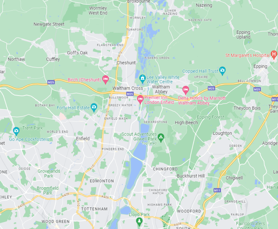 Map showing Dryer Duct Rescue service area in Las Vegas